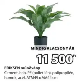 JYSK ERIKSEN műnövény ajánlat