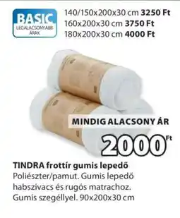 JYSK TINDRA FROTTÍR GUMIS LEPEDŐ ajánlat