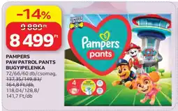Auchan Pampers Paw Patrol Pants Bugyipelenka ajánlat