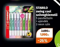 Müller STABILO swing cool szövegkiemelő ajánlat