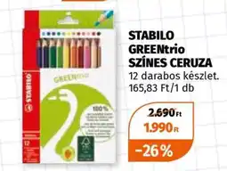 Müller STABILO GREENtrio SZÍNES CERUZA ajánlat