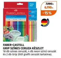 Müller FABER-CASTELL GRIP SZÍNES CERUZA KÉSZLET ajánlat