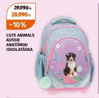 CUTE ANIMALS AUSSIE ANATÓMIAI ISKOLATÁSKA