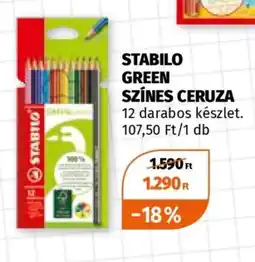 Müller STABILO GREEN SZÍNES CERUZA ajánlat