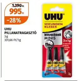 Müller UHU Pillanatragasztó ajánlat