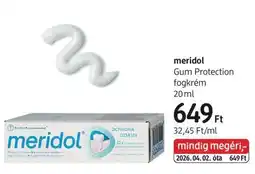 DM meridol ajánlat
