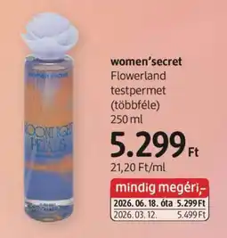 DM women’secret ajánlat