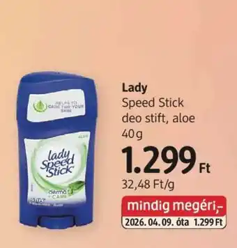 DM Lady Speed Stick ajánlat