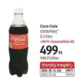 DM Coca-Cola ajánlat