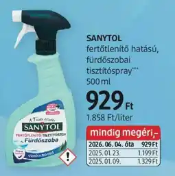 DM SANYTOL ajánlat