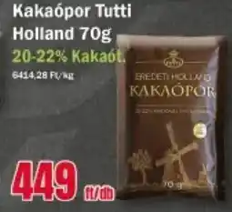 FullDiszkont Kakaópor Tutti Holland ajánlat