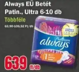 FullDiszkont Always EÜ Betét Patin., Ultra 6-10 db ajánlat
