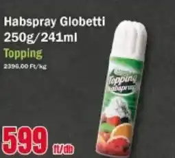 FullDiszkont Habspray Globetti ajánlat