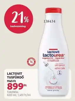 Rossmann Lactovit tusfürdő ajánlat