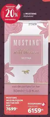 Rossmann MUSTANG WILD BLOSSOM NECTAR NŐI EDP ajánlat
