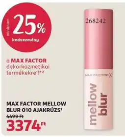 Rossmann MAX FACTOR MELLOW BLUR 010 AJAKRÚZS ajánlat