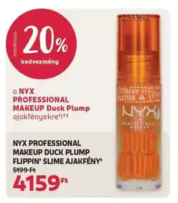 Rossmann NYX PROFESSIONAL MAKEUP Duck Plump ajánlat