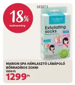Rossmann MARION SPA HÁMLASZTÓ LÁBÁPOLÓ BŐRRADÍROS ZOKNI ajánlat