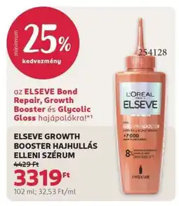 Rossmann ELSEVE GROWTH BOOSTER HAJHULLÁS ELLENI SZÉRUM ajánlat