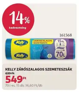 Rossmann KELLY ZÁRÓSZALAGOS SZEMETESZSÁK ajánlat