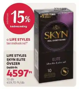 Rossmann LIFE STYLES SKYN ELITE ÓVSZER ajánlat