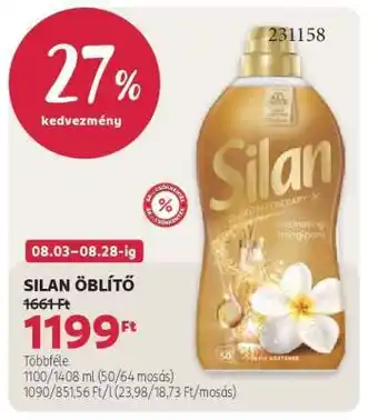 Rossmann SILAN Öblítő ajánlat