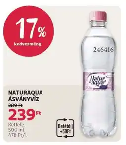 Rossmann NATURAQUA ÁSVÁNYVÍZ ajánlat