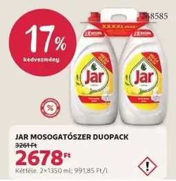 Rossmann JAR Mosogatószer Duopack ajánlat