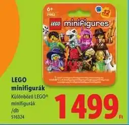 Lidl LEGO minifigurák ajánlat