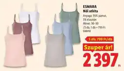 Lidl ESMARA Női atléta ajánlat