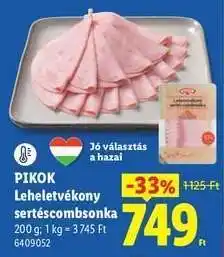 Lidl PIKOK ajánlat