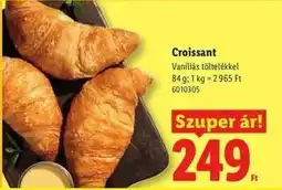 Lidl Croissant ajánlat