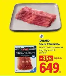 Lidl DULANO Speck Affumicato ajánlat