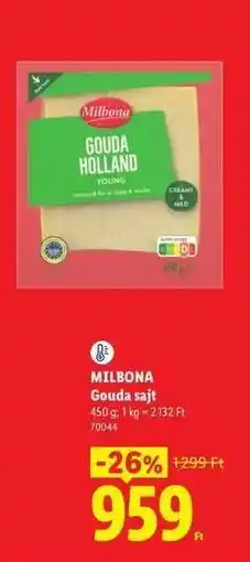 Lidl MILBONA ajánlat