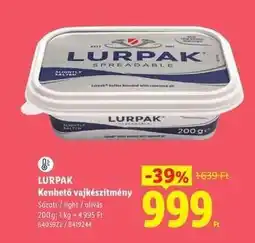 Lidl Lurpak ajánlat