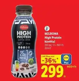 Lidl Milbona High Protein Kávéital ajánlat