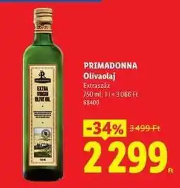 Lidl PRIMADONNA Olívaolaj ajánlat