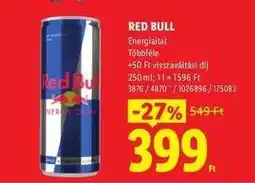 Lidl Red Bull ajánlat