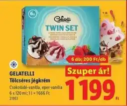Lidl GELATELLI Tölcséres jégkrém ajánlat