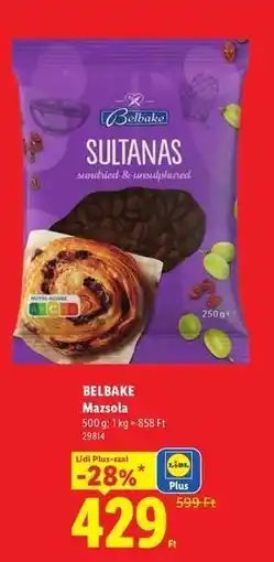 Lidl BELBAKE ajánlat