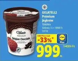 Lidl GELATELLI Prémium jégkrém ajánlat