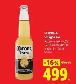 Lidl CORONA ajánlat