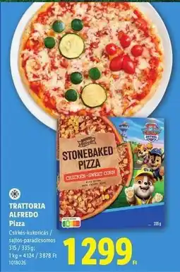 Lidl TRATTORIA ALFREDO Pizza ajánlat
