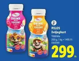 Lidl Pilos Ivójoghurt ajánlat