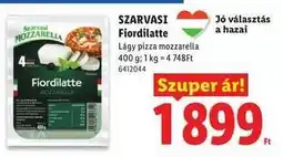 Lidl SZARVASI Fiordilatte ajánlat