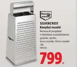 Lidl Silvercrest Konyhai reszelő ajánlat