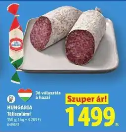 Lidl HUNGÁRIA Téliszalámi ajánlat