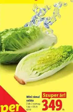 Lidl Mini római saláta ajánlat