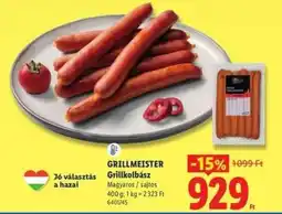 Lidl GRILLMEISTER Grillkolbász ajánlat
