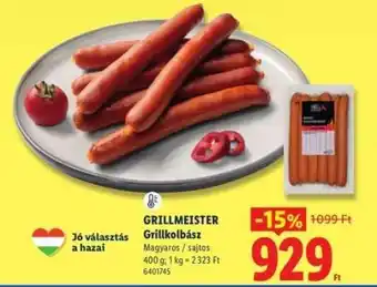 Lidl GRILLMEISTER Grillkolbász ajánlat